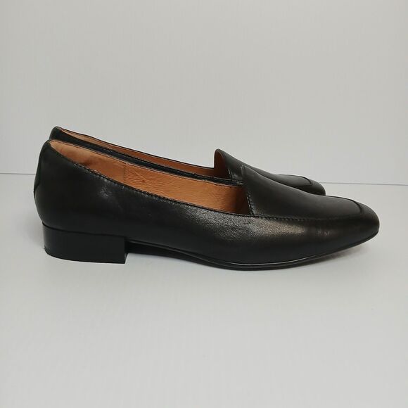 Sofft Eldyn Women's 9.5 Black Leather Loafers Comfortable Slip-on Shoes NWOB - Picture 4 of 8